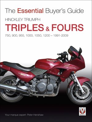 cover image of Hinckley Triumph Triples & Fours